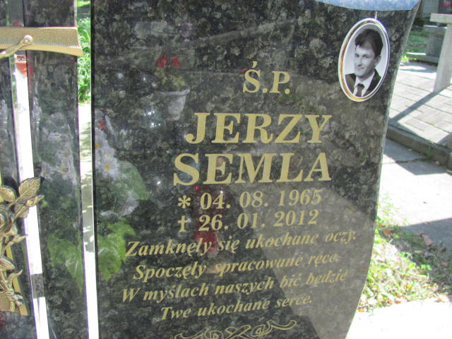 Janusz Semla 1962 Bobowa - Grobonet - Wyszukiwarka osób pochowanych