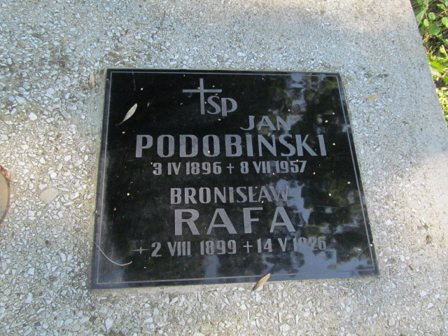 Bronisław Rafa 1899 Bobowa - Grobonet - Wyszukiwarka osób pochowanych