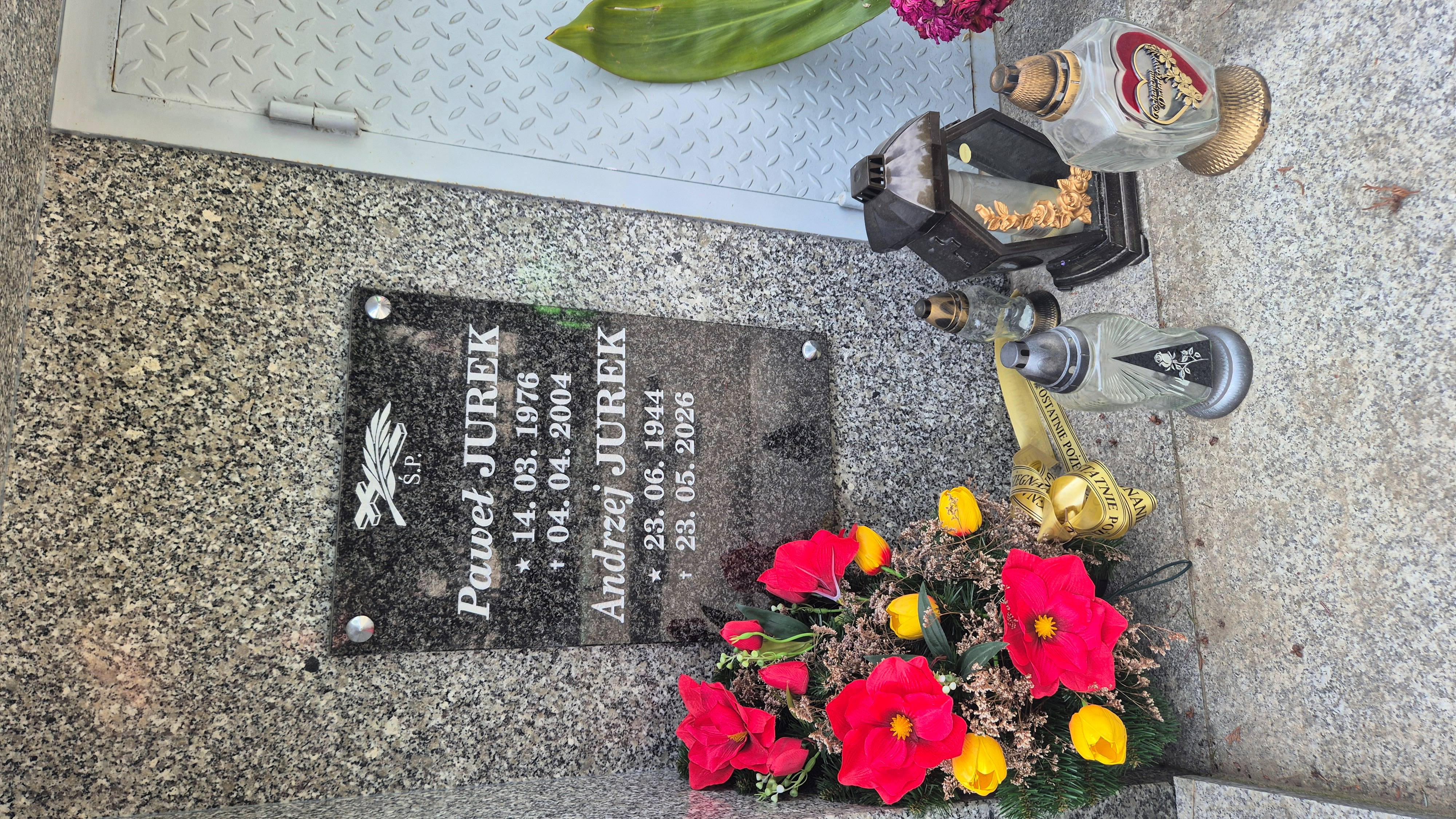 Grób Andrzej Jurek