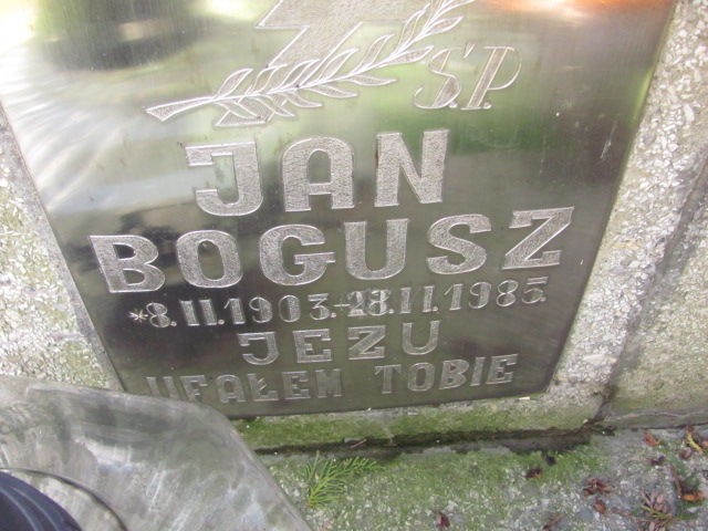 Stefania Bogusz 1907 Bobowa - Grobonet - Wyszukiwarka osób pochowanych