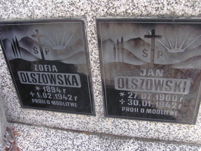 Jan Olszowski 1900 Bobowa - Grobonet - Wyszukiwarka osób pochowanych