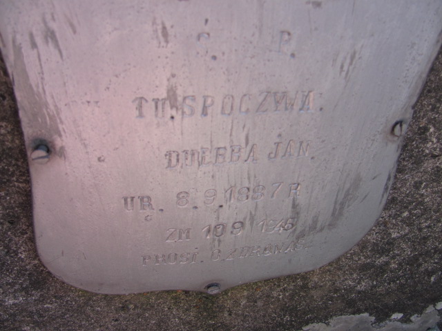 Jan Dulaba 1887 Bobowa - Grobonet - Wyszukiwarka osób pochowanych
