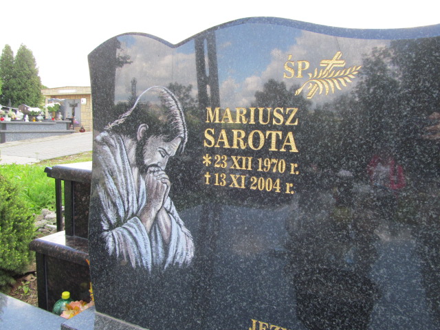 Mariusz Janusz Sarota 1970 Bobowa - Grobonet - Wyszukiwarka osób pochowanych