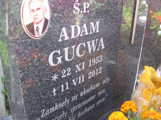 Adam Gucwa 1953 Bobowa - Grobonet - Wyszukiwarka osób pochowanych