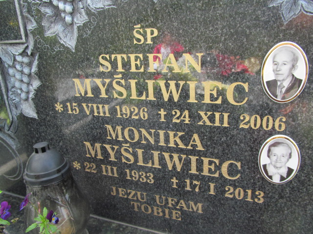 Monika Myśliwiec 1933 Bobowa - Grobonet - Wyszukiwarka osób pochowanych