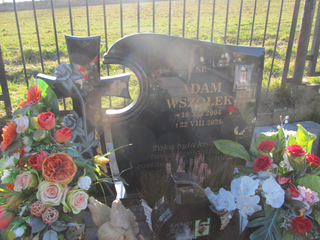 Adam Wszołek 2004 Bobowa - Grobonet - Wyszukiwarka osób pochowanych