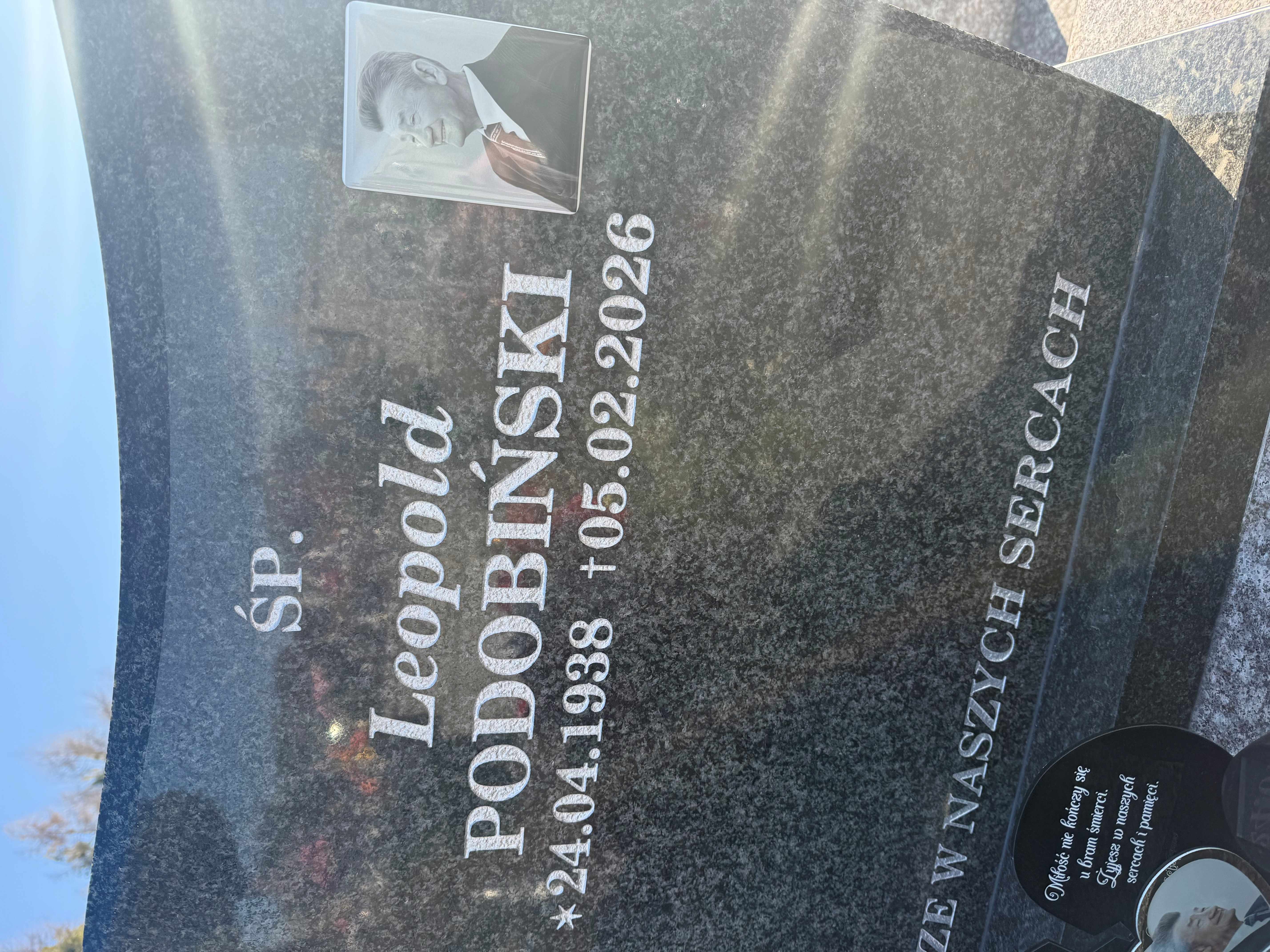 Grób Leopold Podobiński