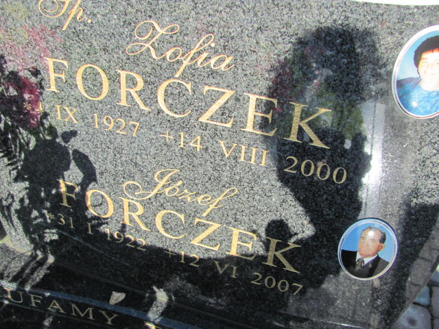 Grób Zofia Forczek